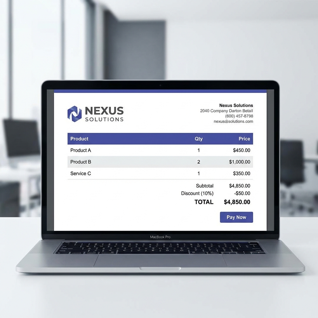 Ejemplo de Cotización Profesional